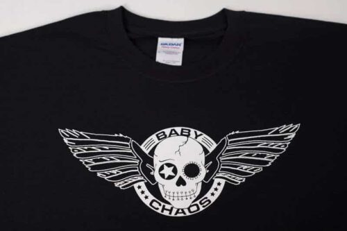 Baby Chaos - Skull and Wings T-Shirt