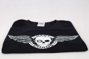 Baby Chaos - Skull and Wings T-Shirt