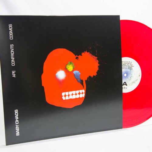 Baby Chaos - Ape Confronts Cosmos - Sleeve and red vinyl