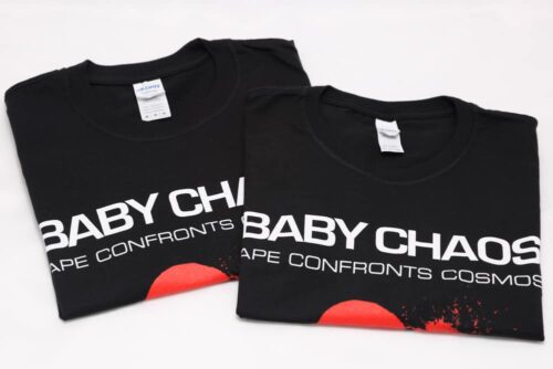 Baby Chaos - Ape Confronts Cosmos - T-Shirt